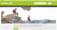 Desktop Screenshot of outdoorxl.de