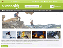 Tablet Screenshot of outdoorxl.de